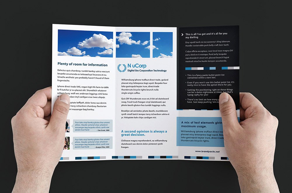 Photoshop Trifold Brochure Template New 12 Free Tri Fold Brochure Templates for Shop