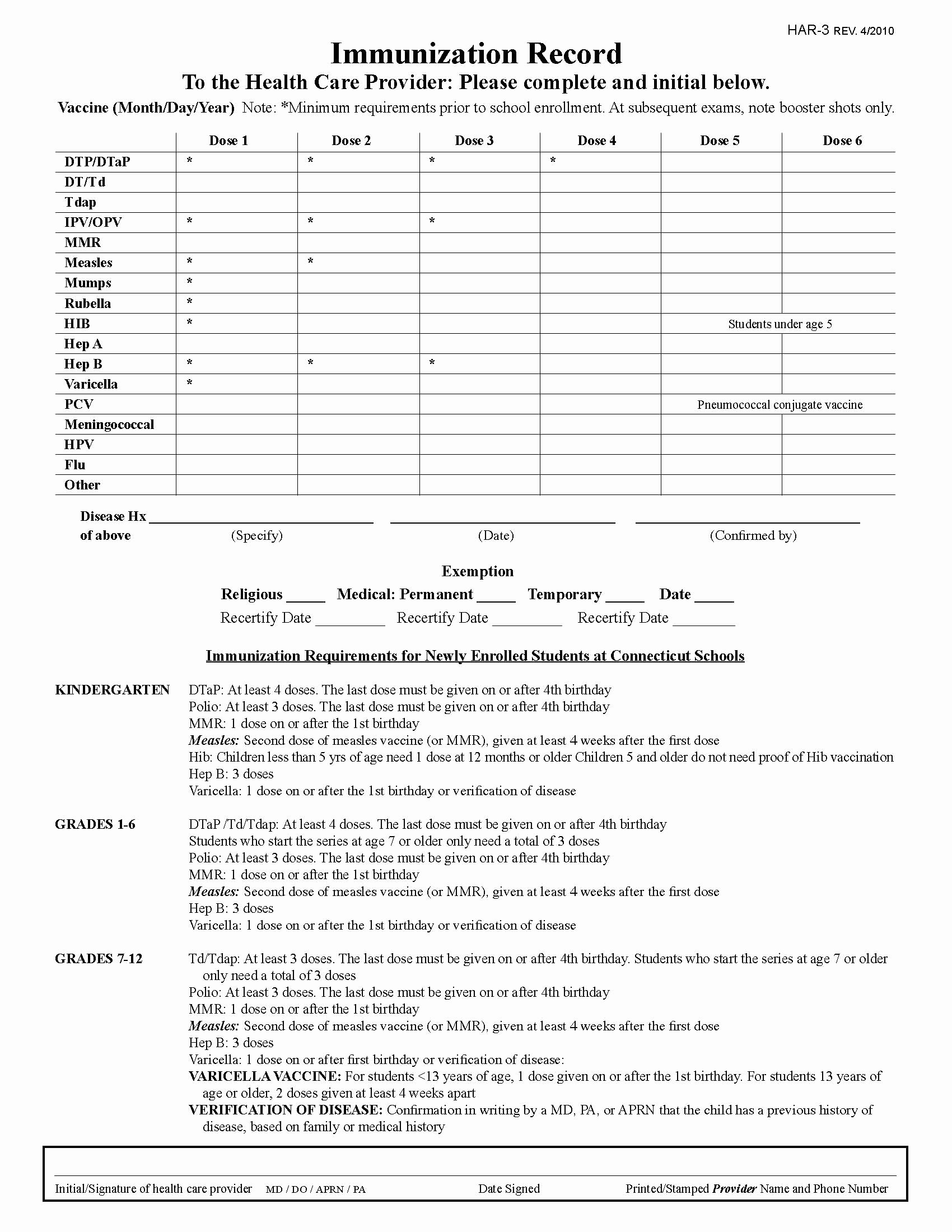 Physical Examination form Template Inspirational Physical Examination form West Haven Board Of Education