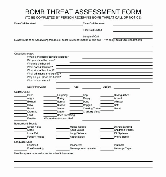 Physical Security assessment Template Beautiful Threat and Risk assessment Template Examples Army