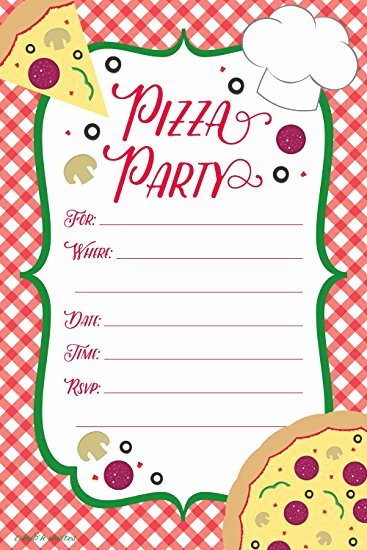 Pizza Party Invites Template Awesome Party Invitation Templates Pizza Party Invitations