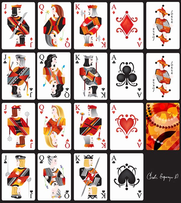 Playing Card Design Template Awesome Free Useful Vector Packs Freebies Vectorboom