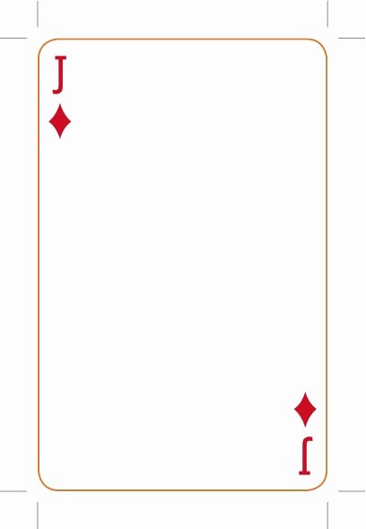 Playing Card Size Template Best Of Best S Of Playing Card Template Playing Card Deck
