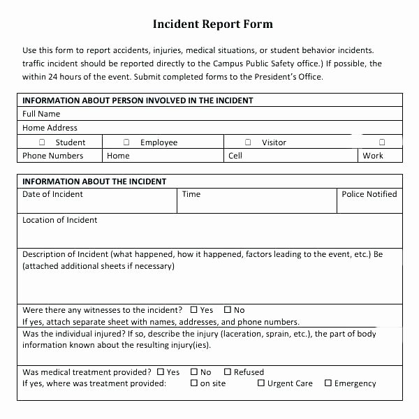 Police Incident Report Template Luxury Incident Report Templates Police Incident Report Template