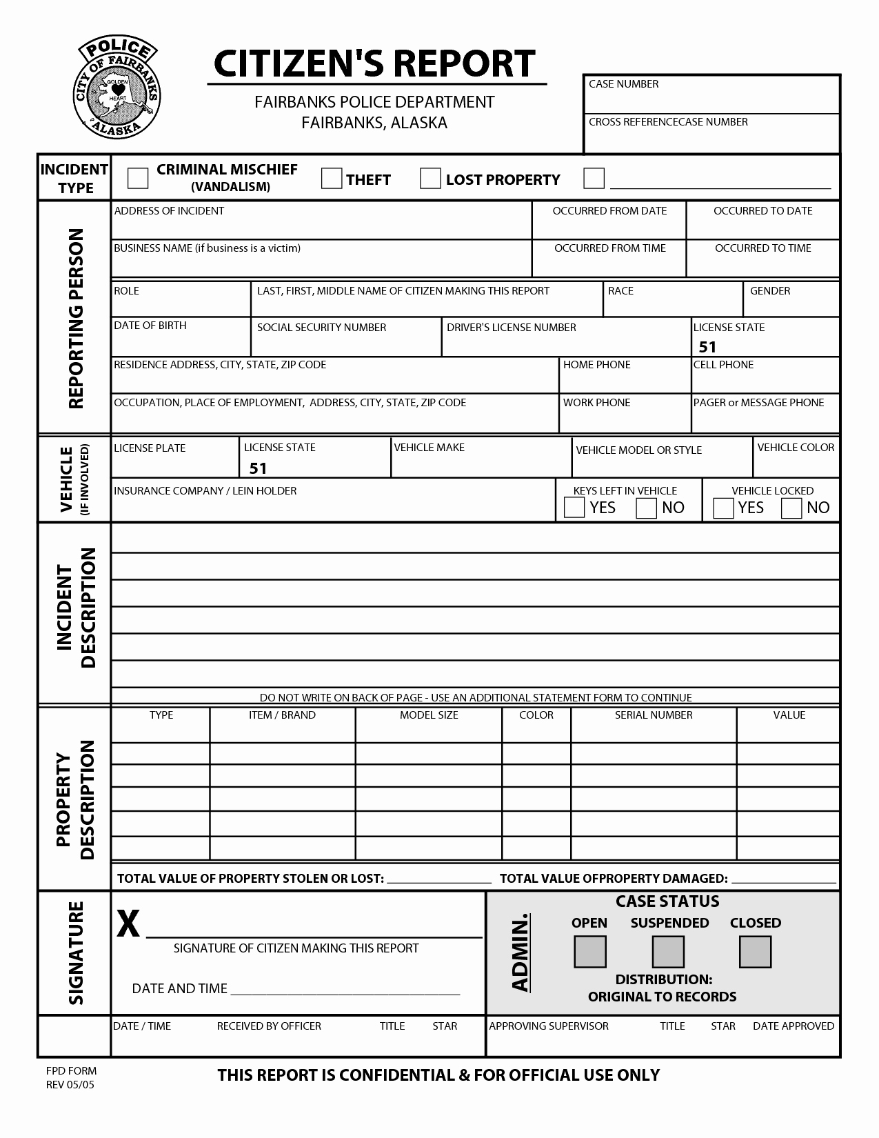 Police Report Template Pdf Lovely Best S Of Police Report Pdf Sample Police Report