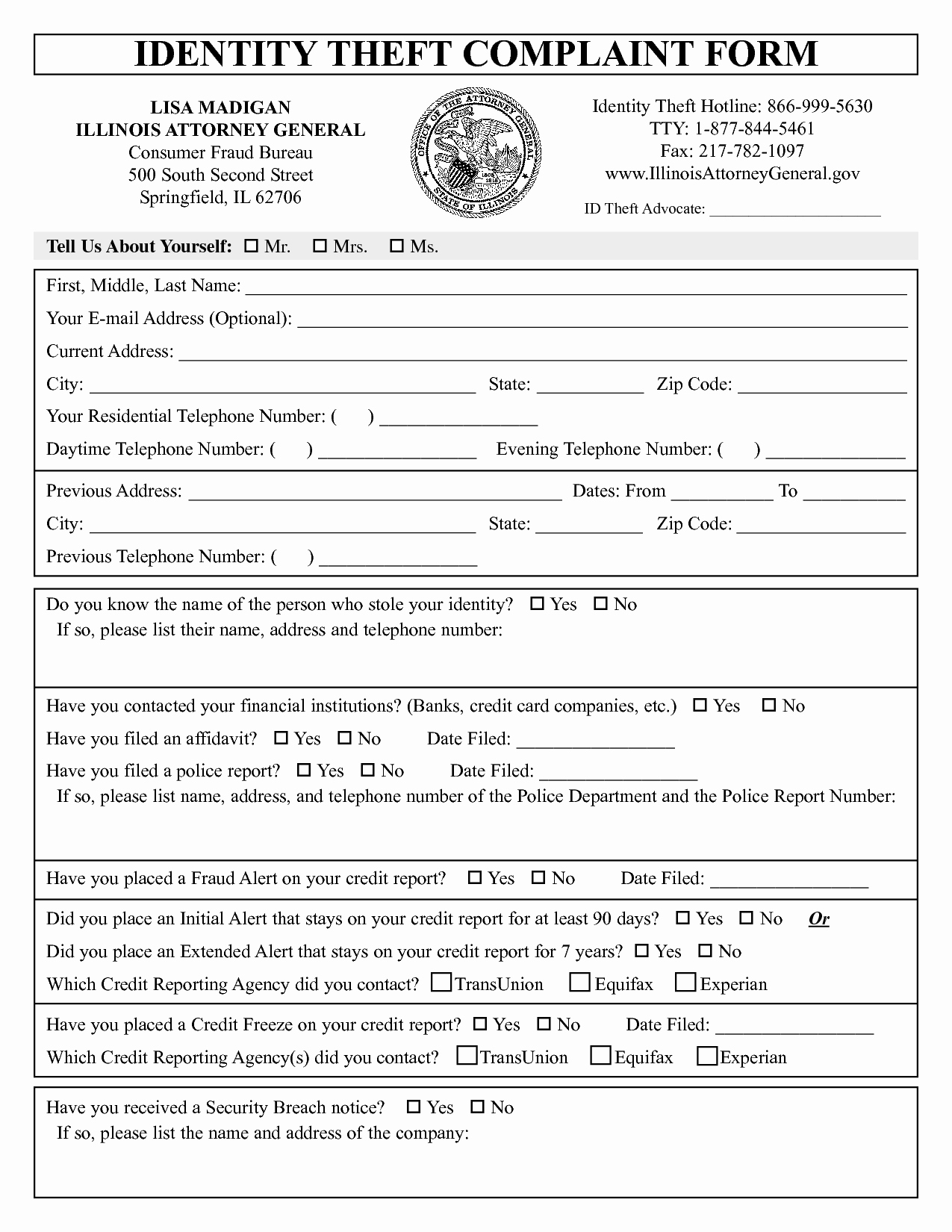 Police Report Template Pdf Lovely Best S Of Sample Police theft Report Identity theft