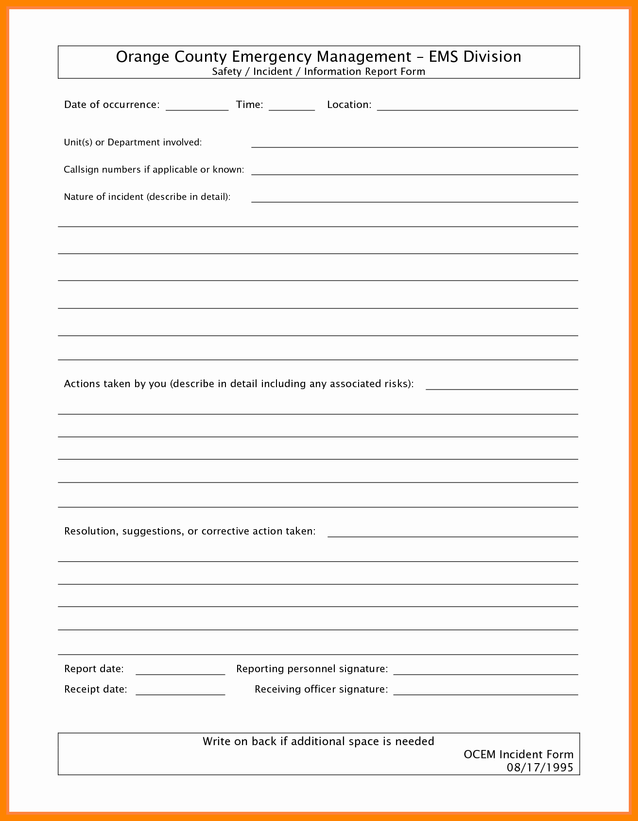 Police Report Template Pdf Unique Policeeport Template Blank Pdf Example Ks2 Incident
