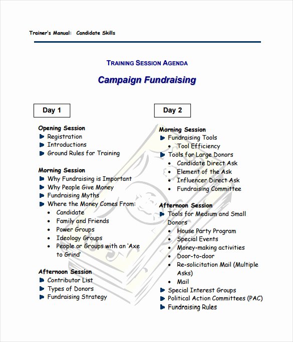 Political Campaign Plan Template Inspirational 16 Fundraising Plan Templates Free Sample Example