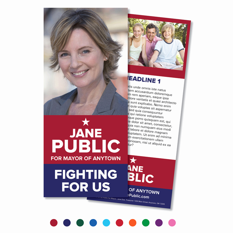 Political Palm Card Template Luxury Customize This Design Candidate Palm Card Classic Suite