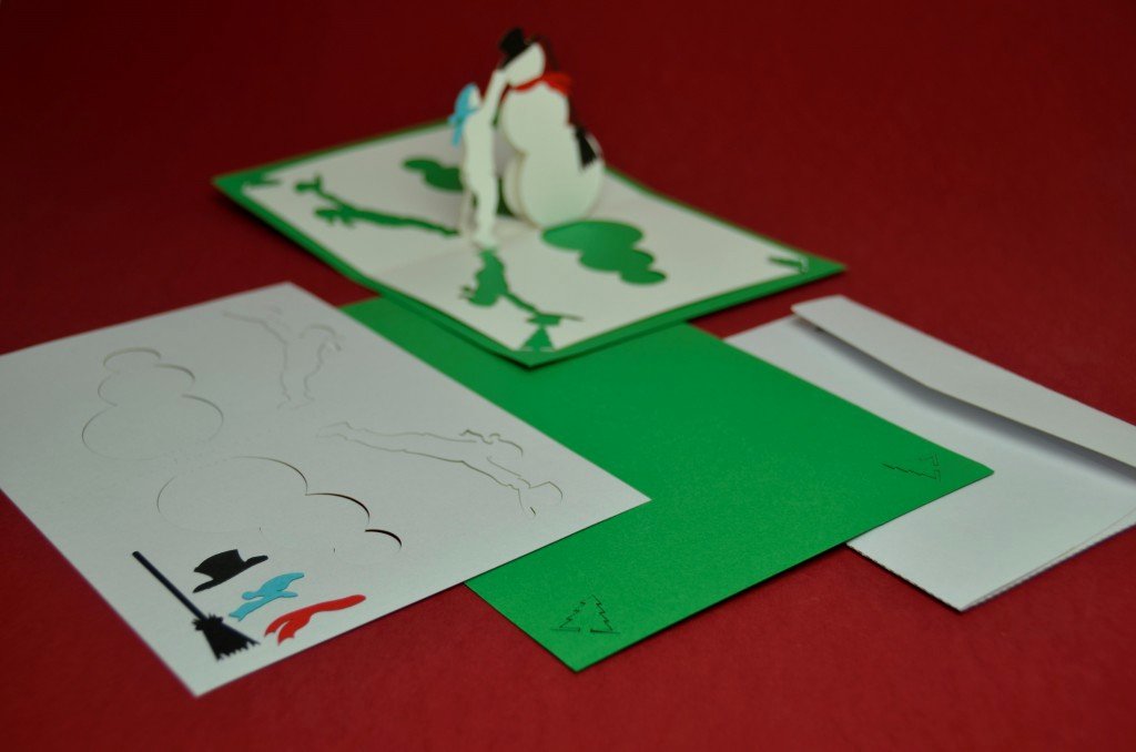 Popup Christmas Card Template Beautiful New Pre Cut Pop Up Card Kit Creative Pop Up Cards