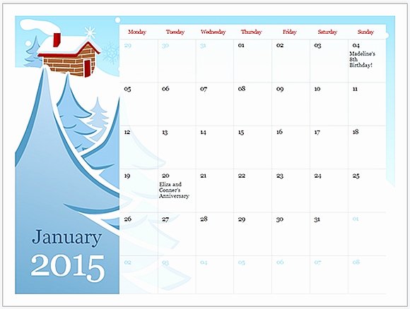 Powerpoint 2016 Calendar Template Awesome Powerpoint Calendar Template 2015