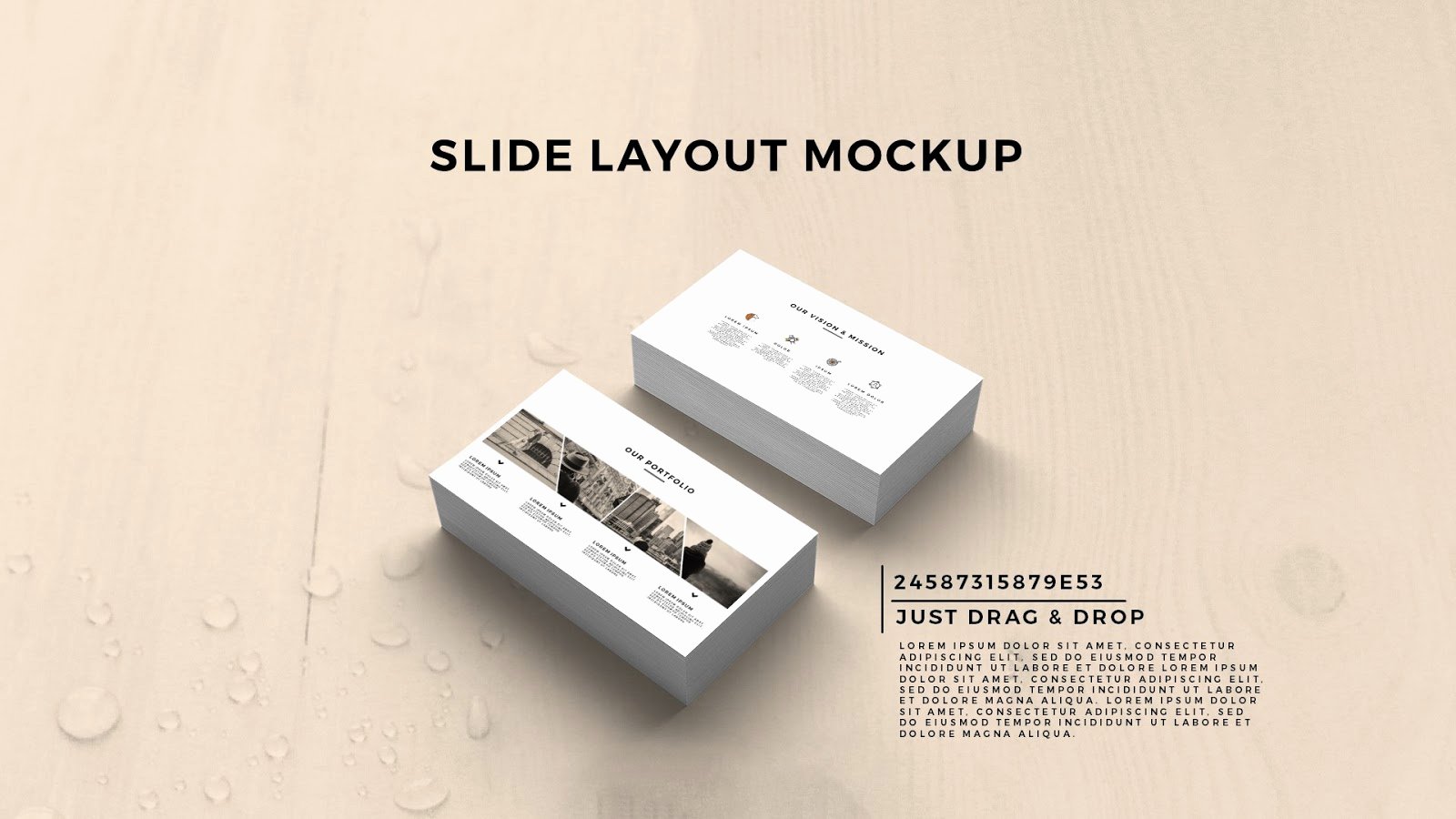 Powerpoint Business Card Template Inspirational Free Powerpoint Template with Business Card Presentation