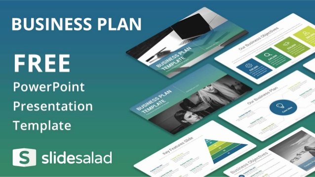 business plan free presentation design for powerpoint
