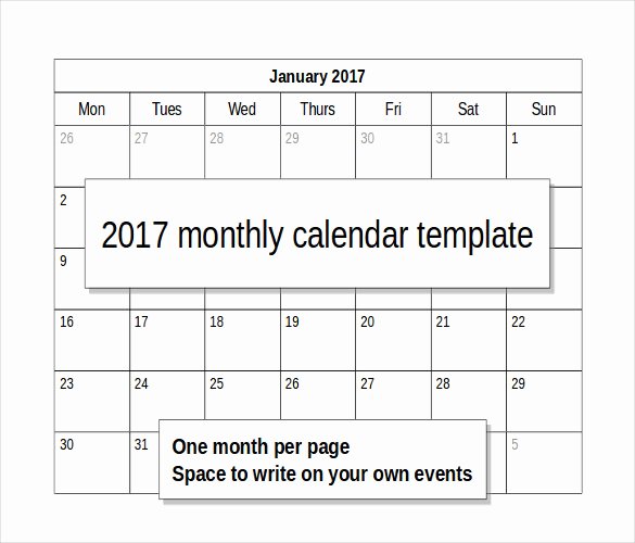 Powerpoint Calendar Template 2017 Fresh 10 Powerpoint Calendar Templates – Free Sample Example