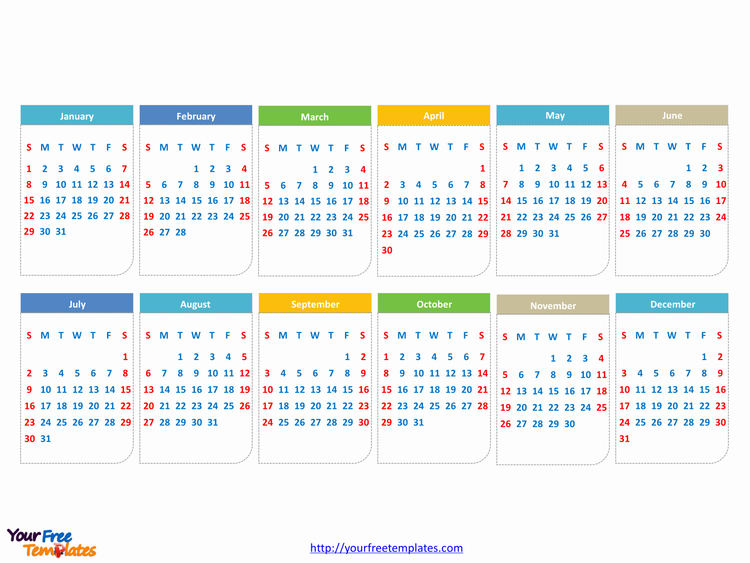 Powerpoint Calendar Template 2017 Inspirational Free 2017 Calendars Powerpoint Template Free Powerpoint