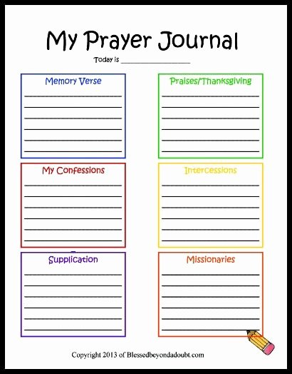 Prayer Journal Template Download Awesome Best 25 Prayer Journal Template Ideas On Pinterest