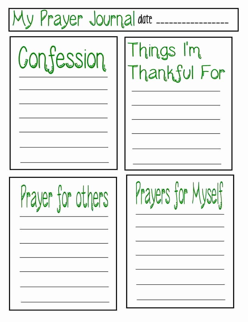 Prayer Journal Template Pdf Awesome Teaching Children About Prayer with Free Prayer Journal