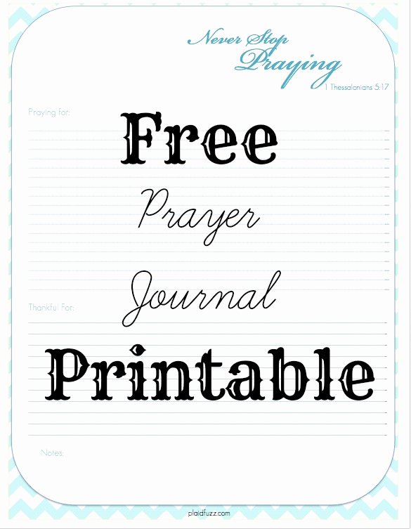 Prayer Journal Template Pdf Luxury Free Prayer Journal Printable the House Of Plaidfuzz