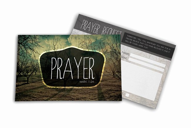Prayer Request Card Template New Postcard Psd Template Prayer Request Digital316