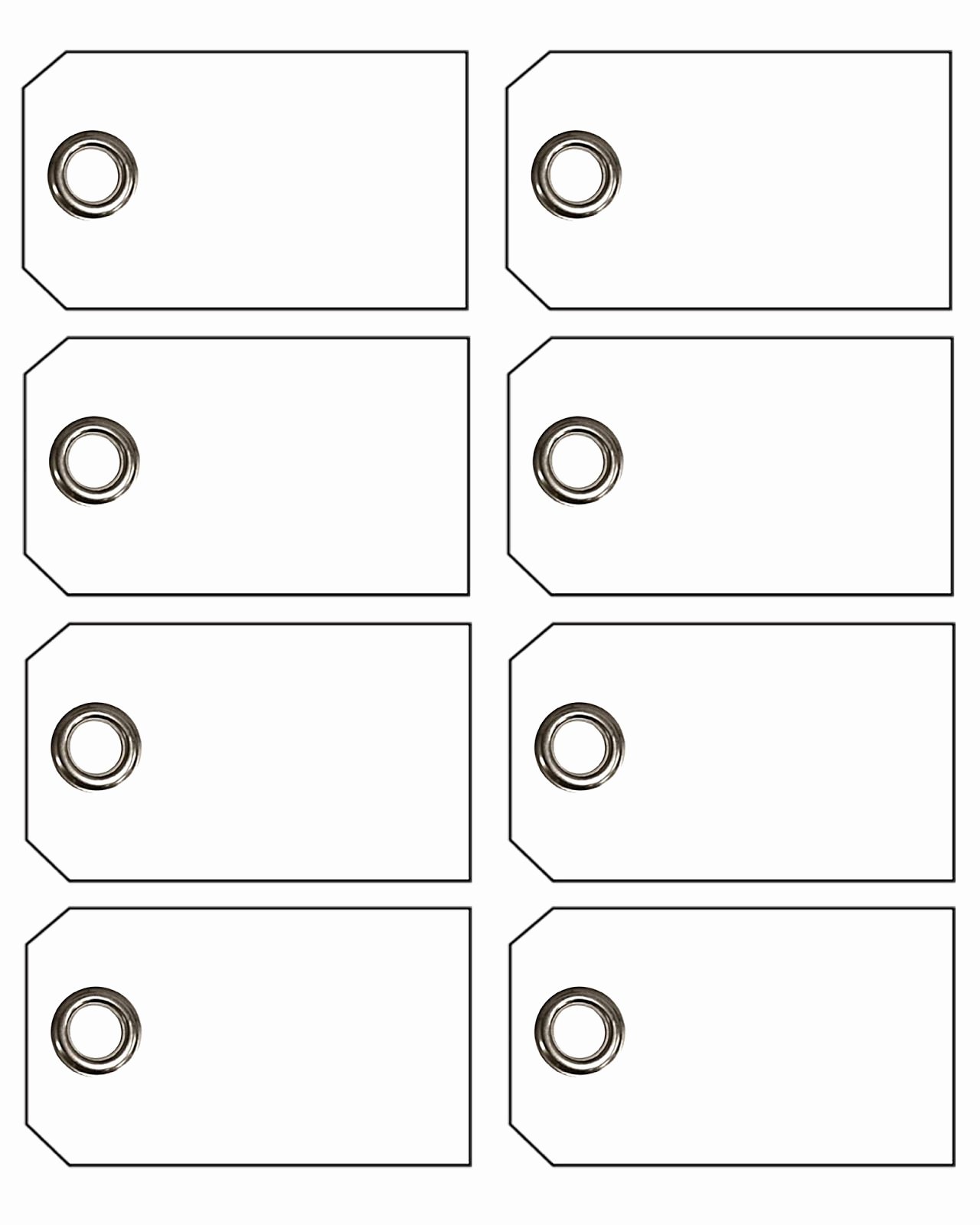 Price Tag Template Printable Fresh Blank Price Tags Printable Gift Tags with Eyelets S3rfbuxr