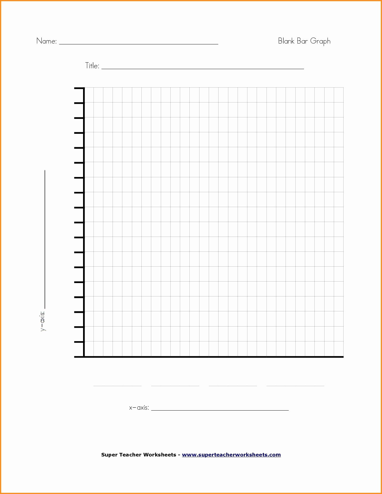 Printable Bar Graph Template Awesome Blank Line Chart Template