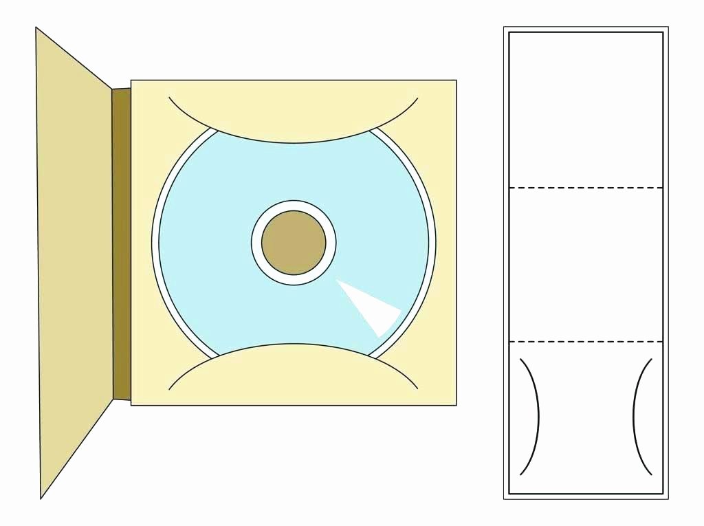 cd paper sleeve template free mailer templates packaging