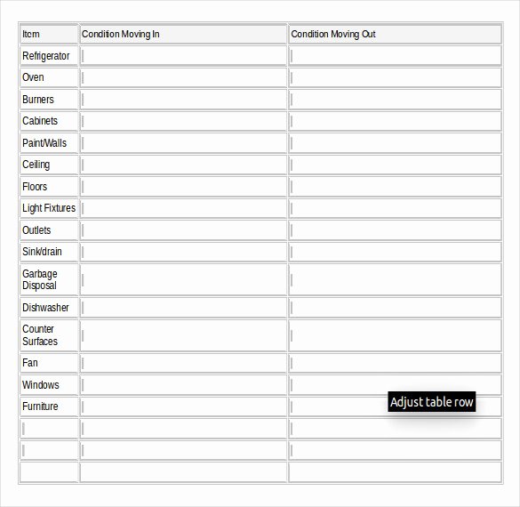 Printable Inventory List Template New 17 Inventory Checklist Templates Free Pdf Word format