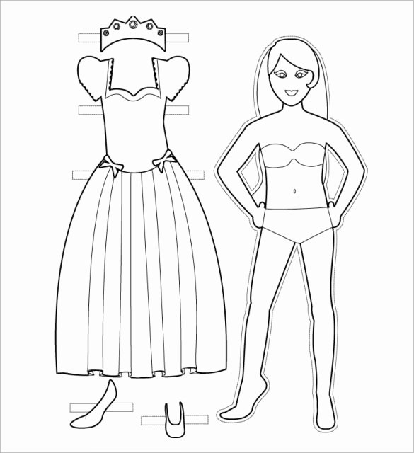 Printable Paper Doll Template Luxury 22 Paper Templates &amp; Samples Doc Pdf Excel