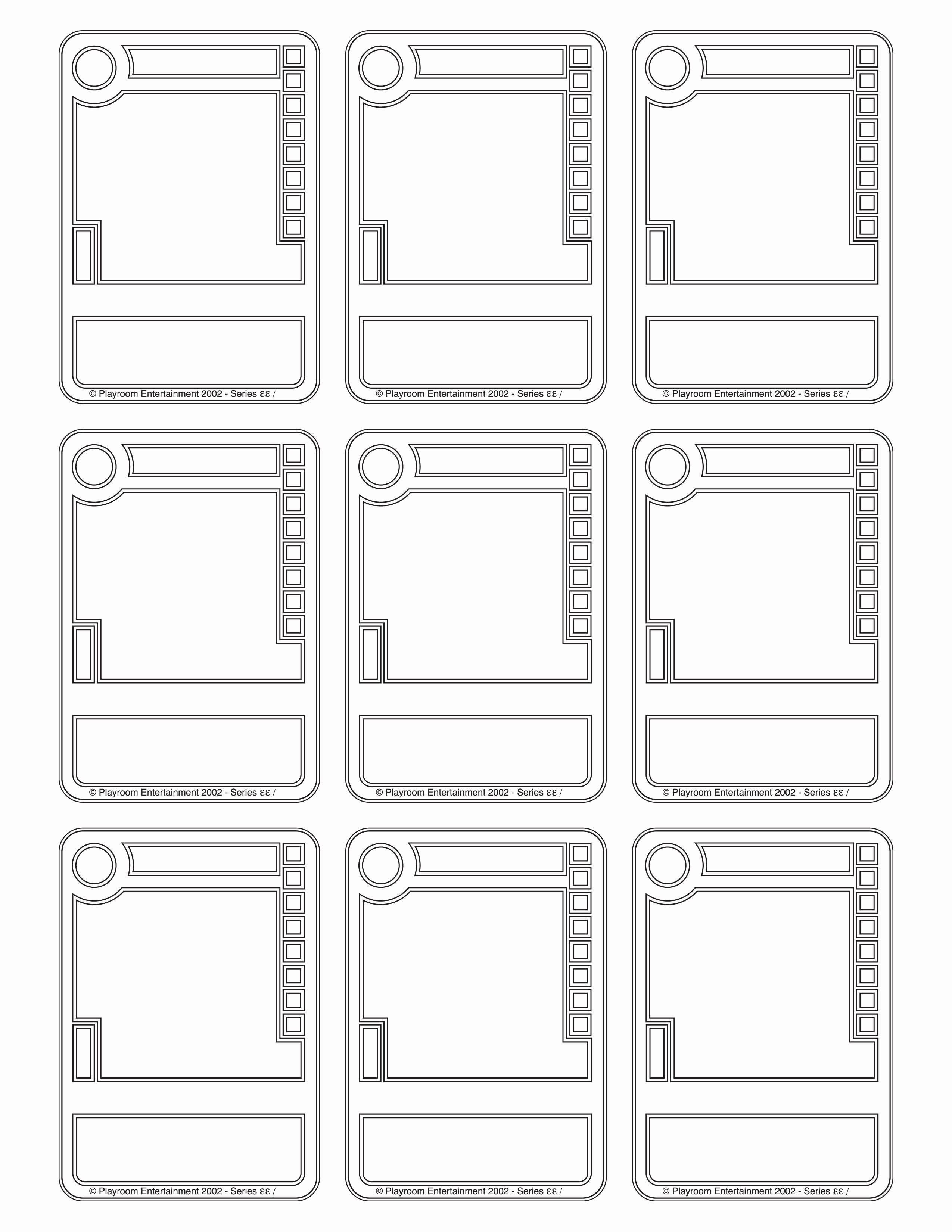 Printable Playing Card Template Awesome 6 Best Of Playing Card Box Printable Pdf Template