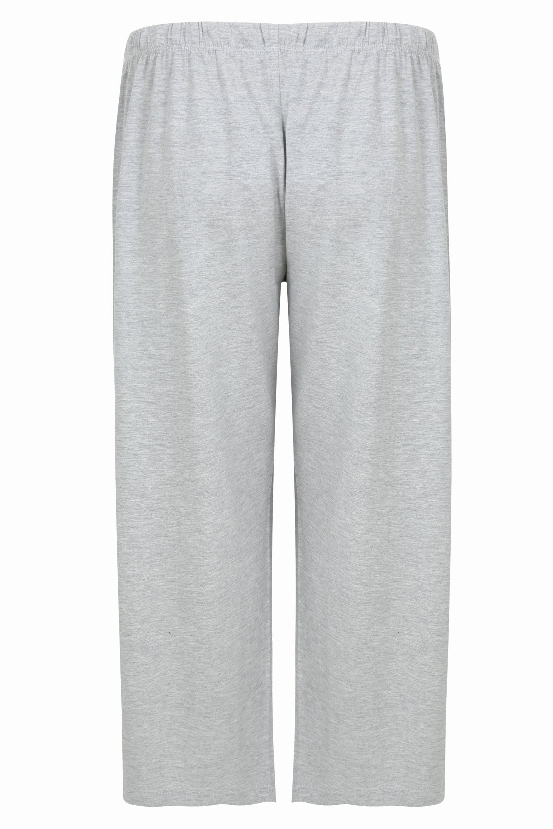 Product Line Card Template Fresh Grey Basic Cotton Pyjama Bottoms Plus Size 16 to 32