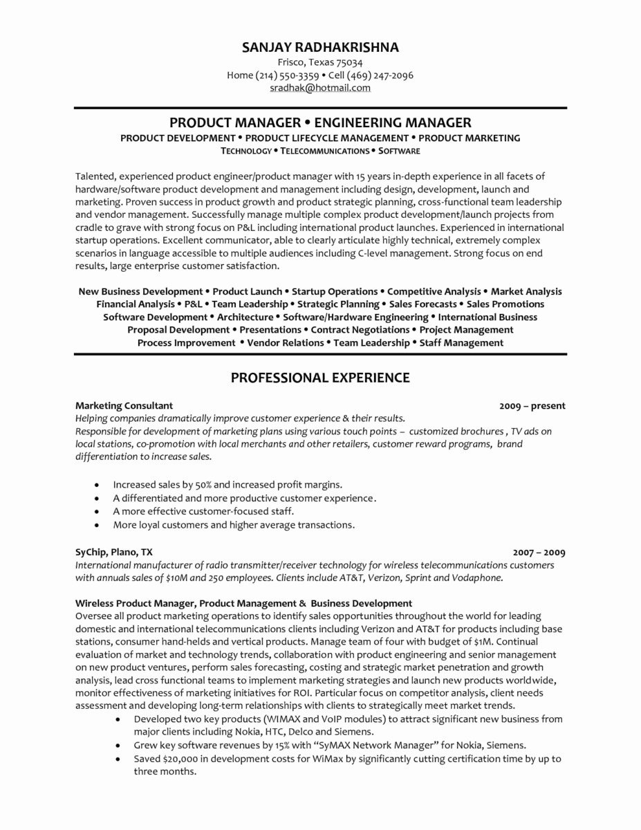 26 product manager resumes
