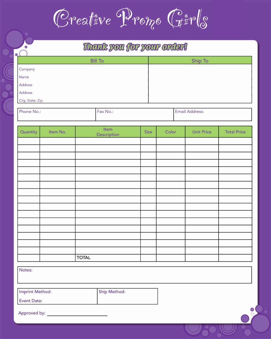 Product order form Template Elegant Excel order form Template Search Results