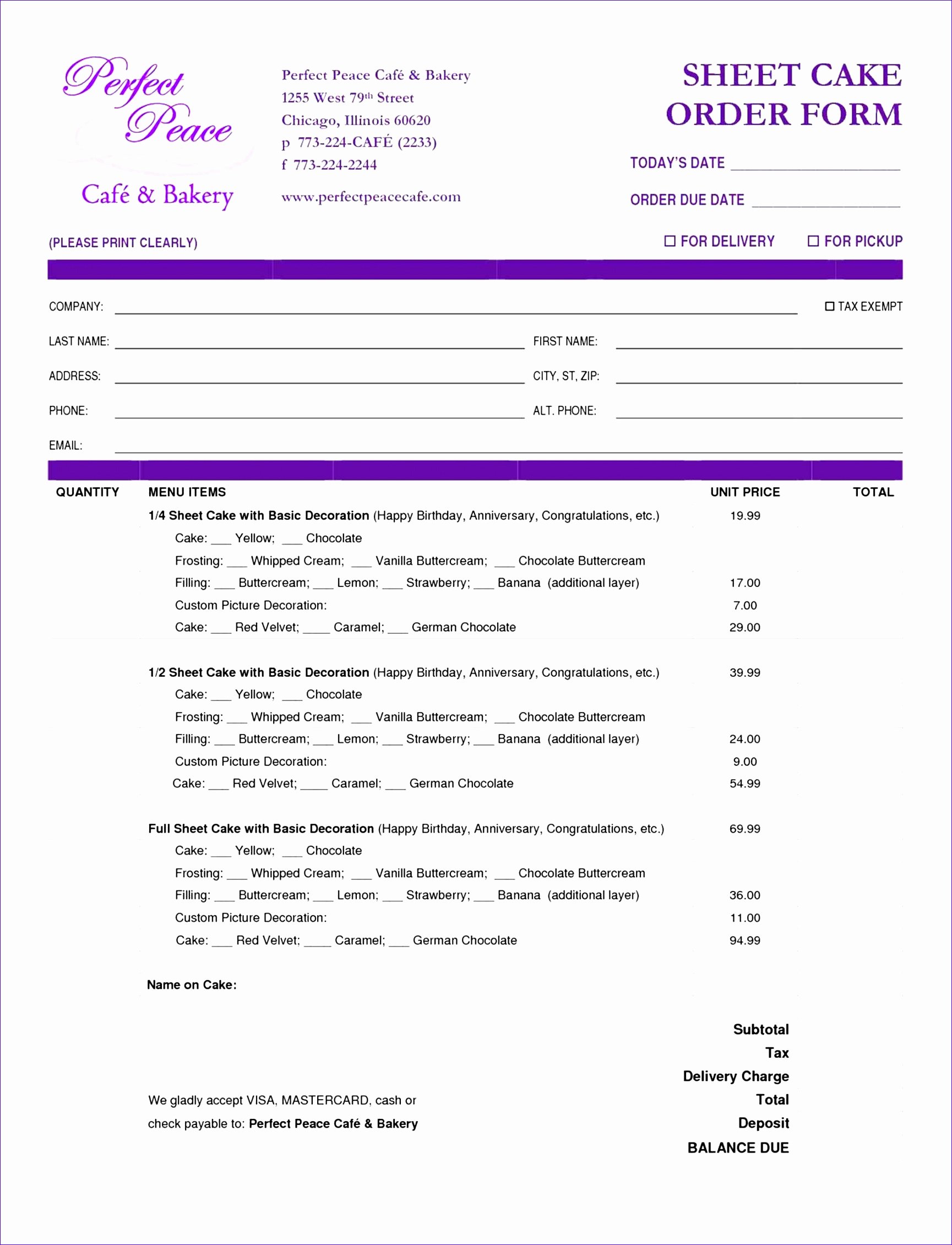 Product order form Template Inspirational 9 Product order form Template Excel Exceltemplates