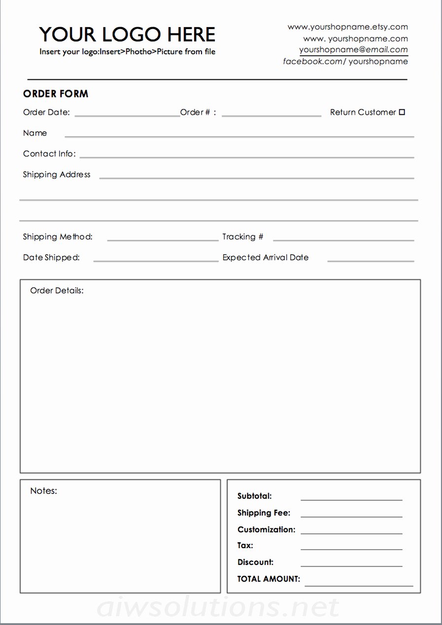 Products order form Template Awesome Custom Catalog Custom Line Sheet Line Sheet Design