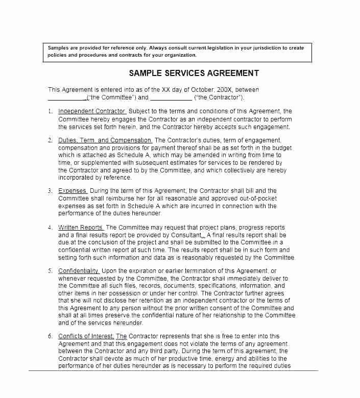 Professional Services Agreement Template New Electrical Contractor Service Agreement Template and 9