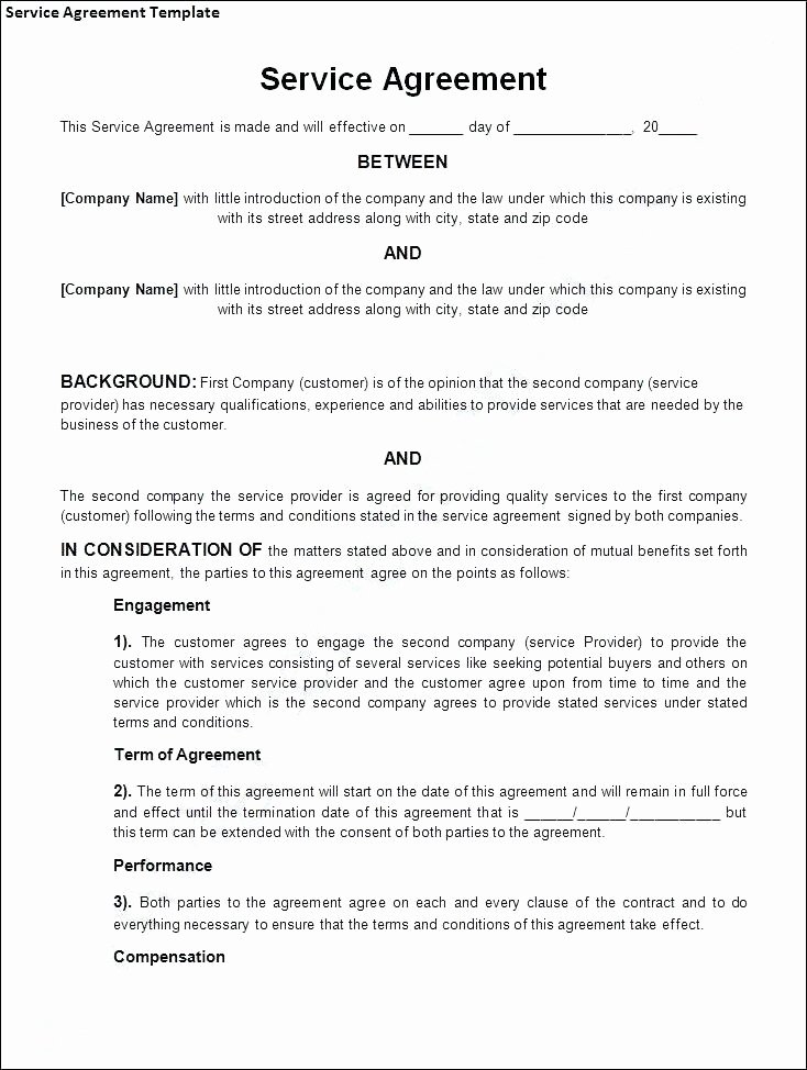 Professional Services Contract Template Luxury Simple Professional Services Agreement Template Simple