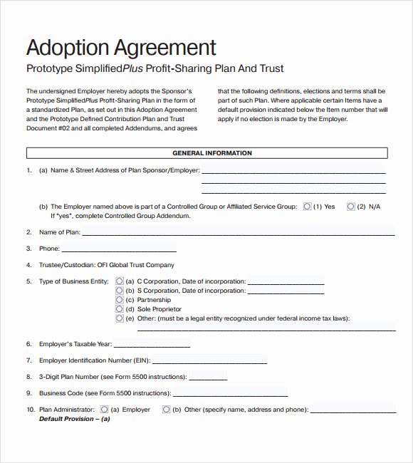 sample profit sharing agreement