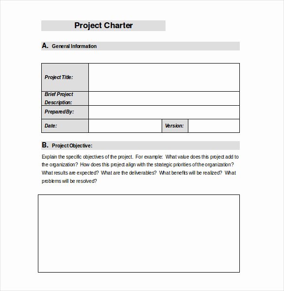 Project Charter Template Free Best Of 15 Word Project Templates Free Download