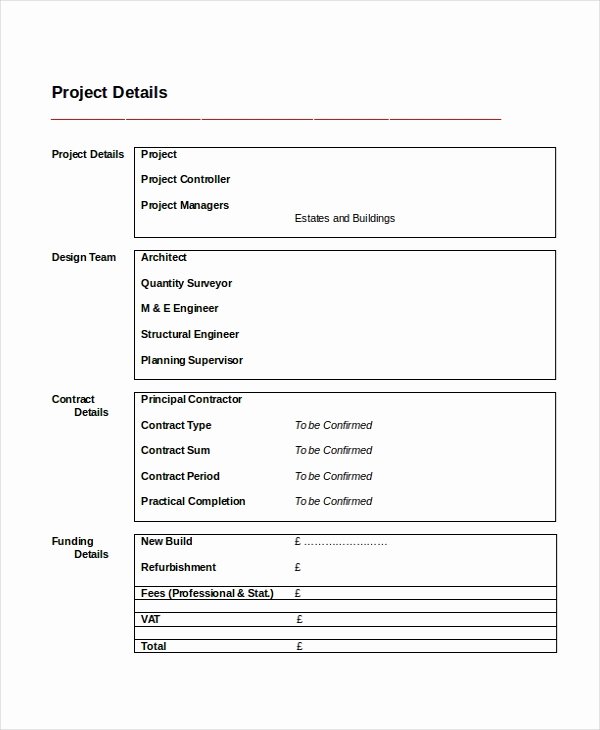 Project Execution Plan Template Fresh Project Plan Template 10 Free Word Pdf Document