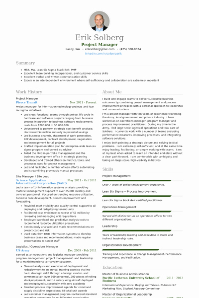 Project Manager Resume Template Beautiful Senior Project Manager Resume Sample