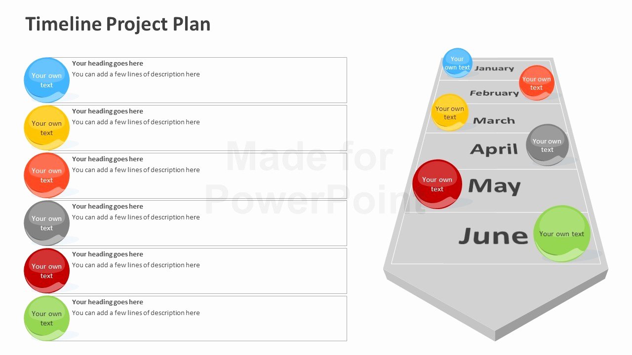 Project Plan Powerpoint Template Fresh Timeline Project Plan Powerpoint Template