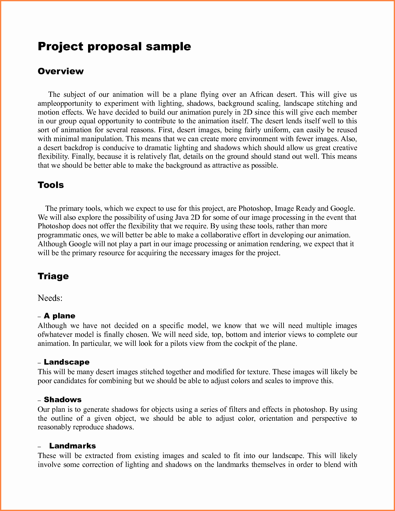 Project Proposal Template Pdf Awesome 9 Template for Writing A Proposal for A Project