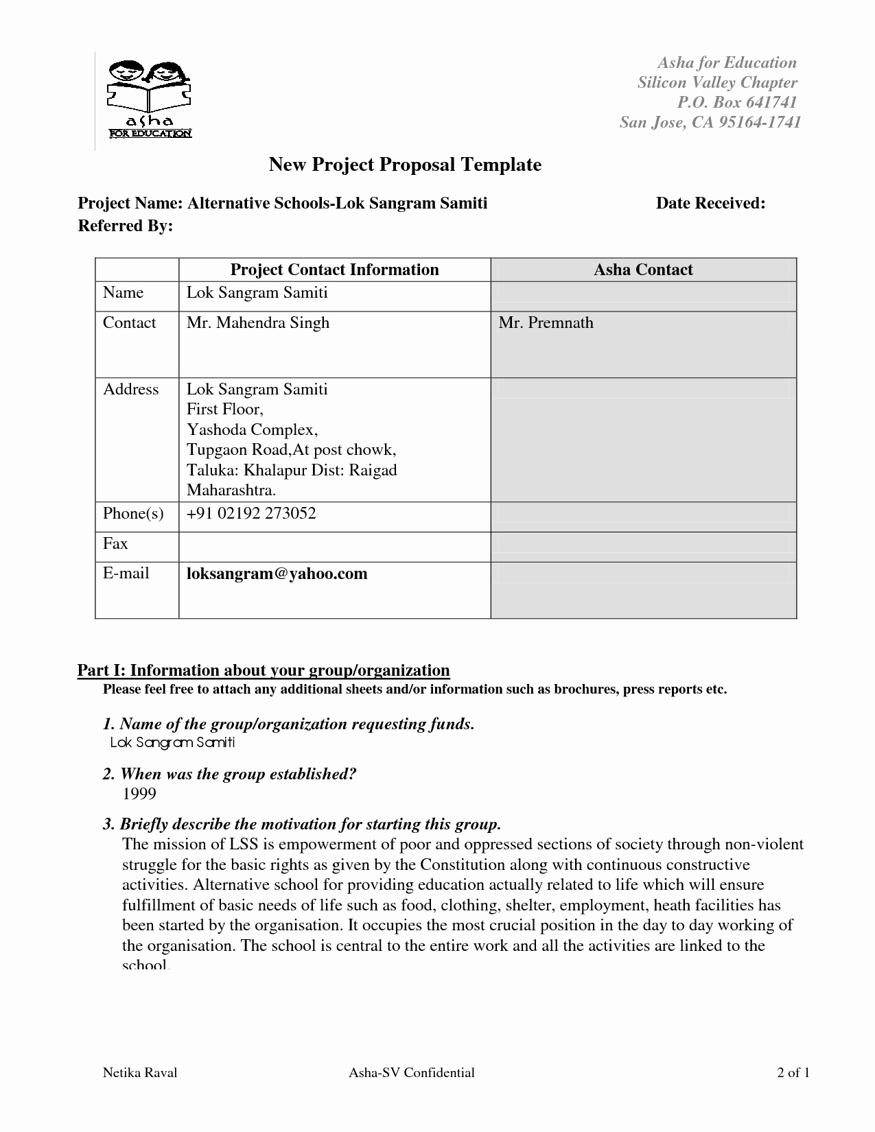 Project Proposal Template Pdf Luxury Proposal Template Category Page 1 Efoza
