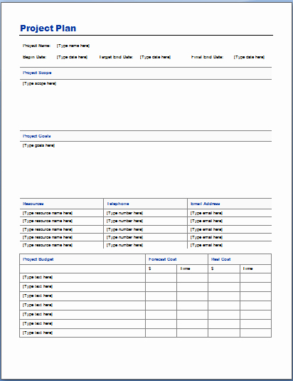 Project Work Plan Template Fresh Project Planning Template