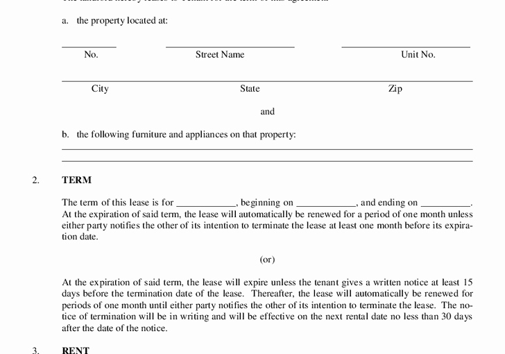Property Management Agreement Template Awesome Printable Property Manager Agreement Template – Free