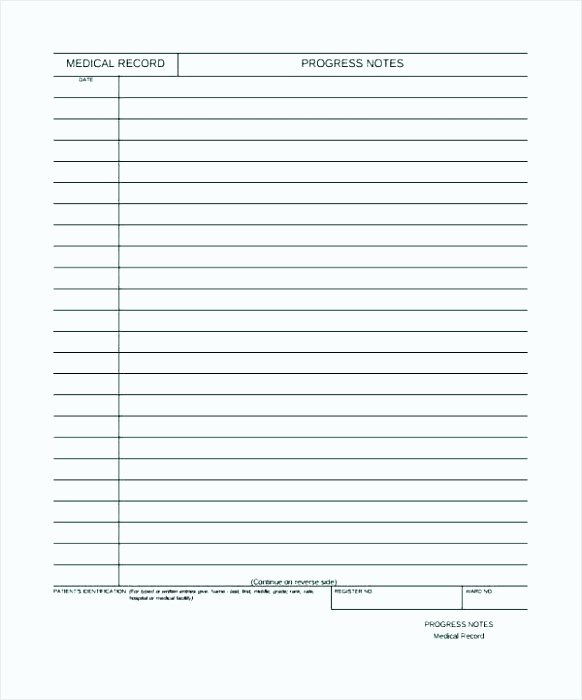 Psychotherapy Note Template Word Unique 5 Patient Progress Notes Template Word Tipstemplatess