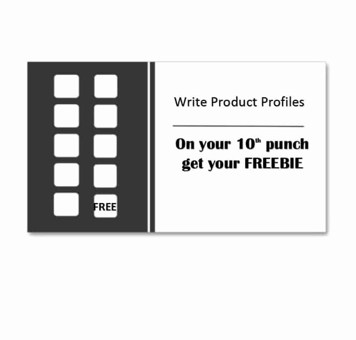 Punch Card Template Free Best Of 30 Printable Punch Reward Card Templates [ Free]