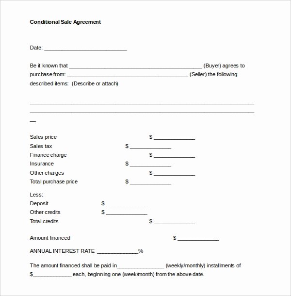 Purchase Agreement Template Word Elegant Sales Contract Template 21 Word Pdf Documents Download