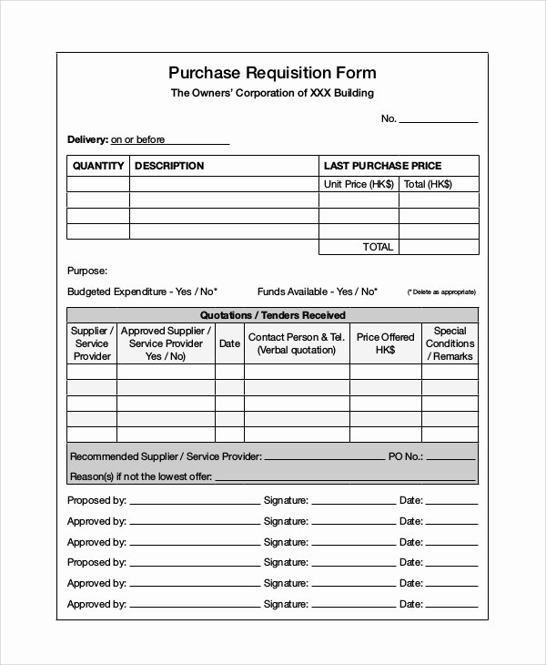 Purchase Request form Template New 10 Requisition form Samples Examples Templates