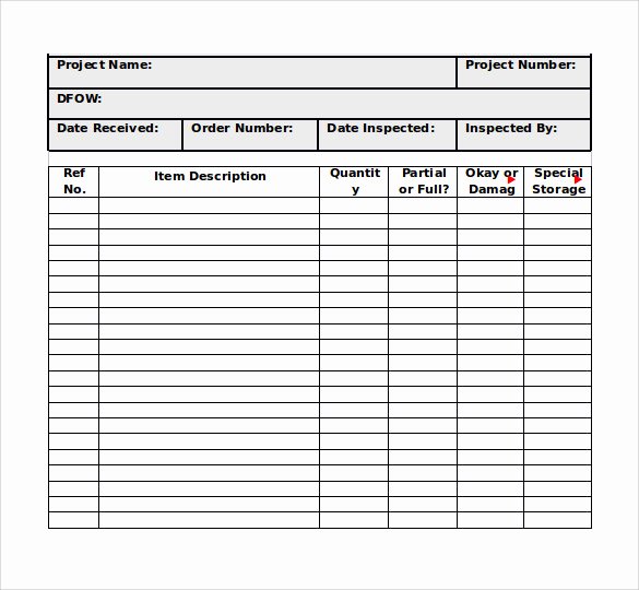 Quality Control Template Excel Lovely Sample Control Plan 6 Documents In Pdf Word Excel