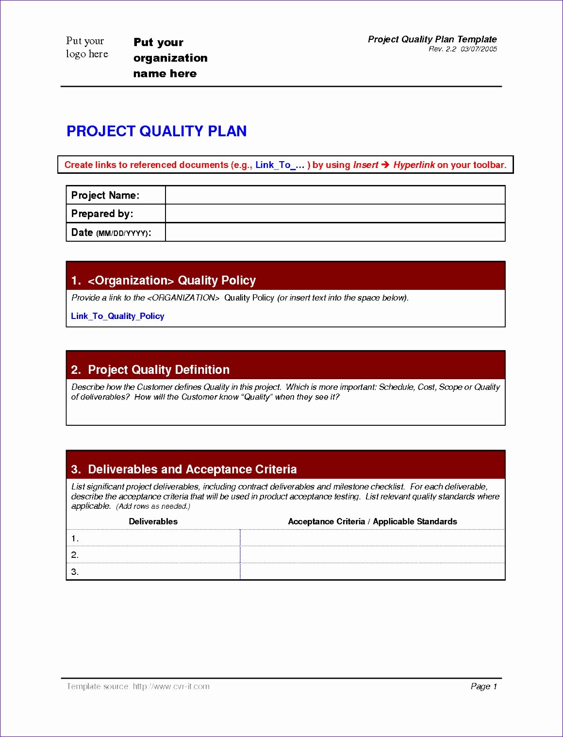 Quality Control Template Excel Stcharleschill Template
